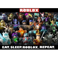 109734 Roblox imagine comestibila din vafa 30x20cm